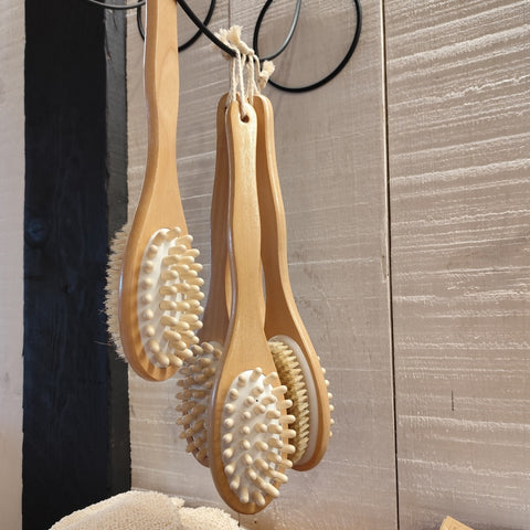 Brosse Corps & Dos Double Face - Nettoyage & Massage